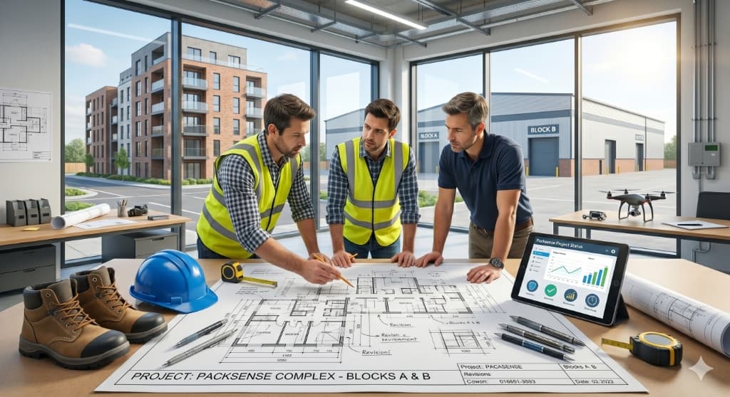 Building blueprint and PackSense project status